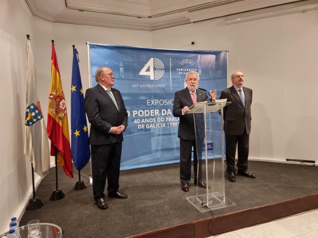 O presidente do Parlamento reivindica en Madrid unha “concepción solidaria" da autonomía galega, porque “queremos o mellor para o conxunto de España"   